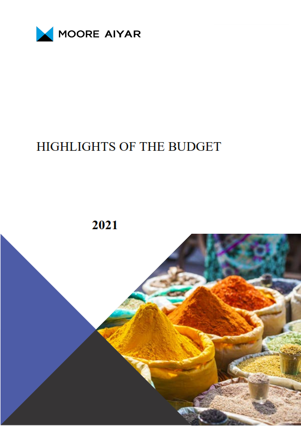 Budget Proposals - 2021 